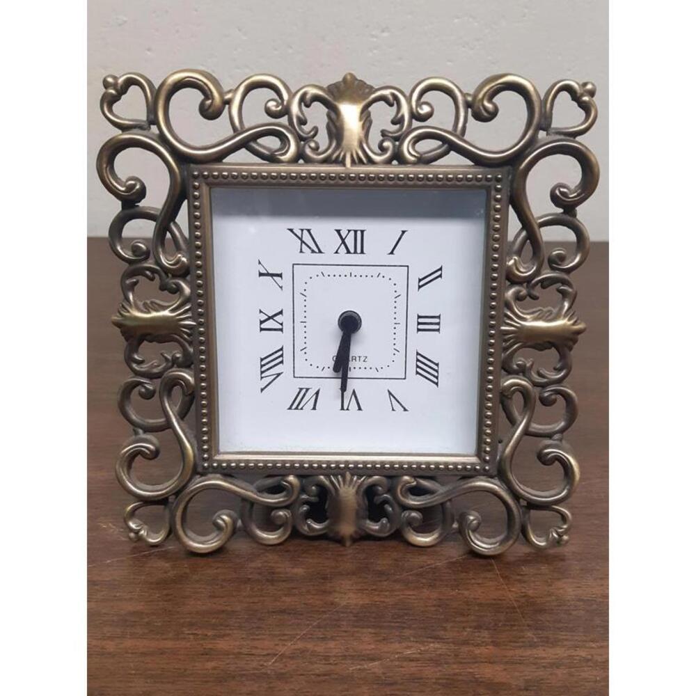 Vintage Ornate Tabletop Clock